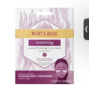 Burt's Bees Renewing Natural Hydrogel Eye Mask
